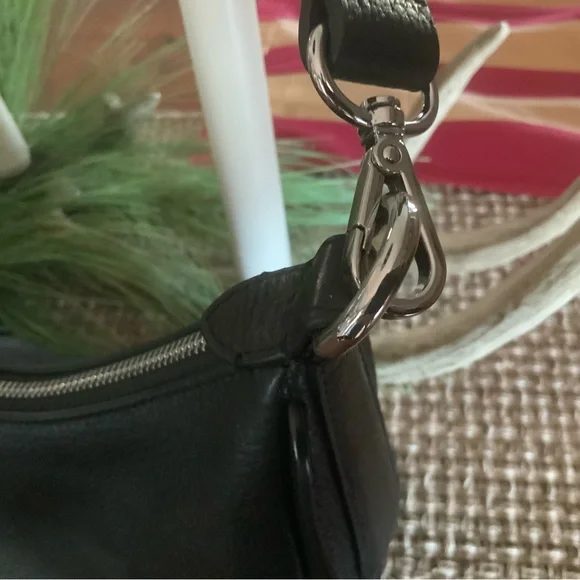 Radley black leather shoulder purse - Picture 3 of 4